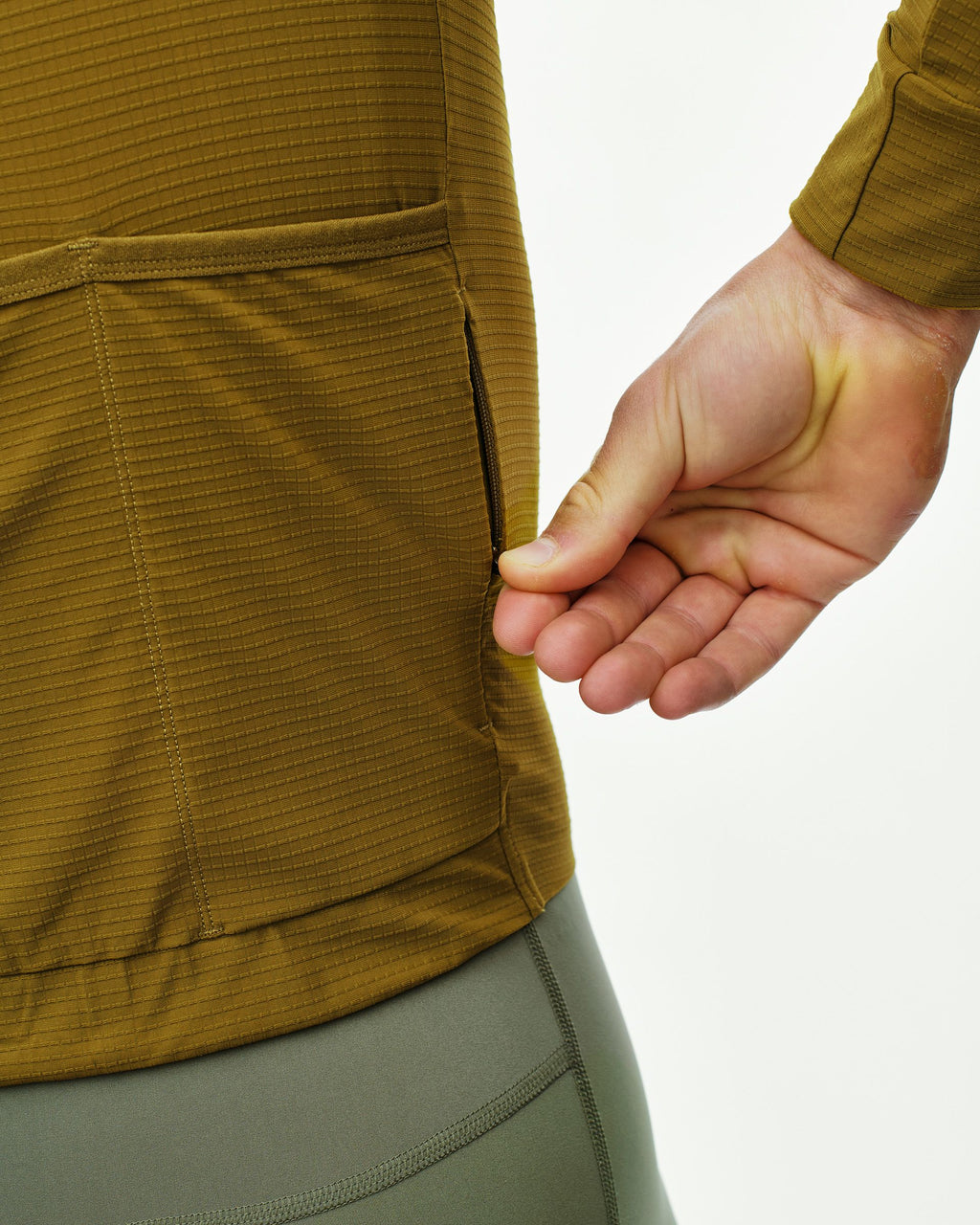 PAS Mechanism Pro Long Sleeve Jersey - Khaki Green