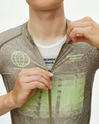 Mechanism Logo Jersey - AOP RTN Earth