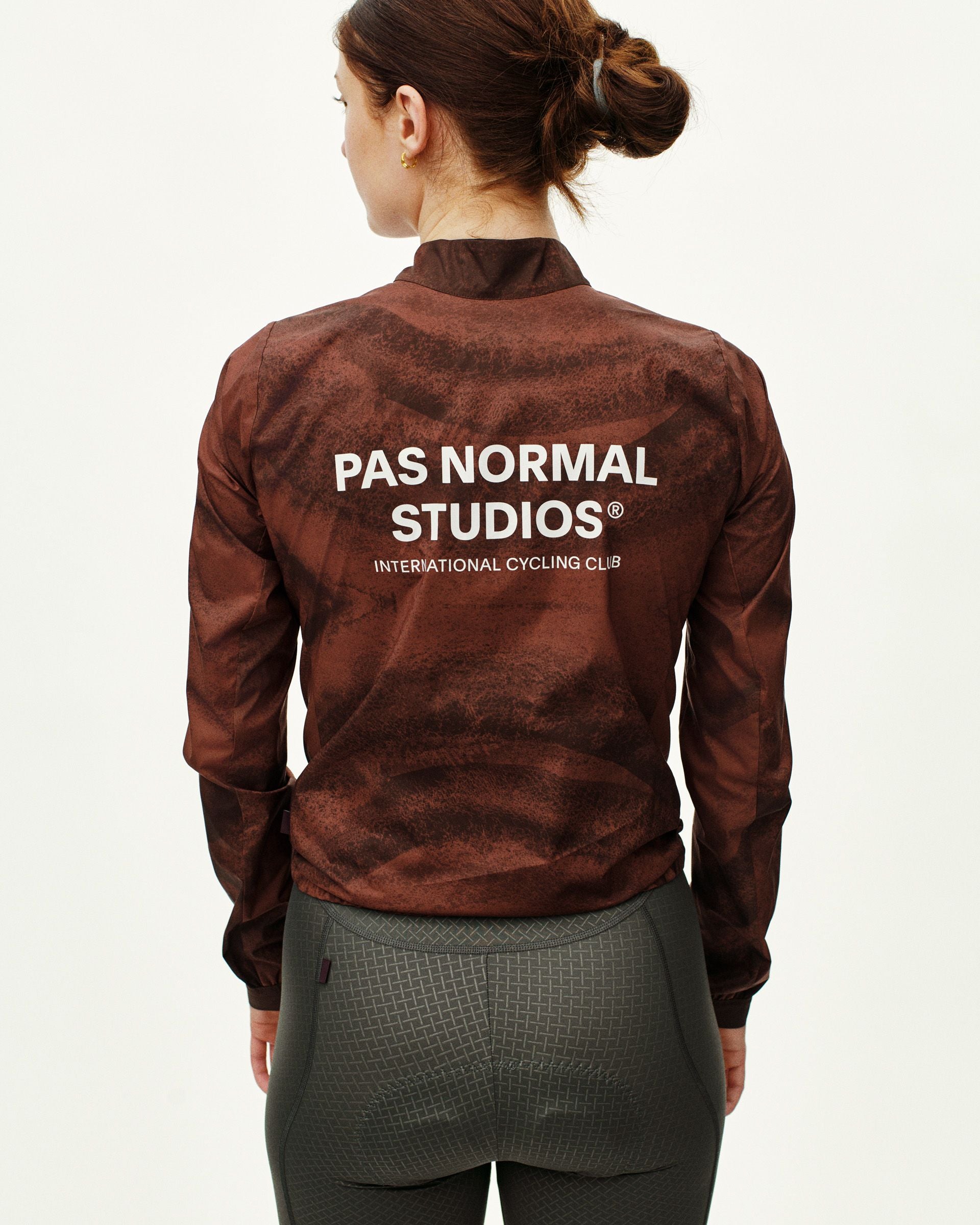 Women's Mechanism Stow Away Jacket - AOP Light brown