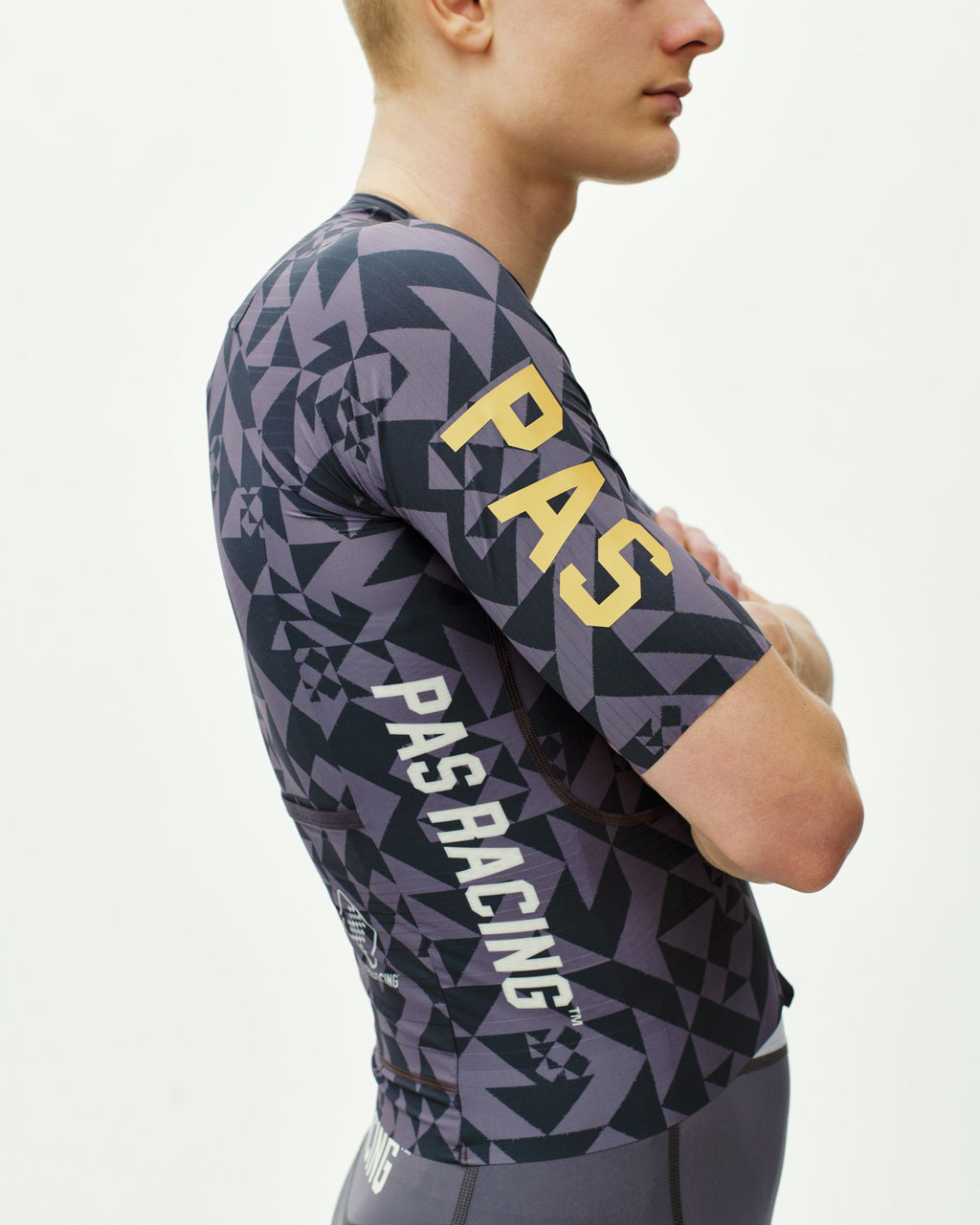 PAS Racing Mechanism Pro Jersey - AOP Origami Grey