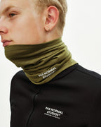 Logo Merino Necktube - Khaki Green