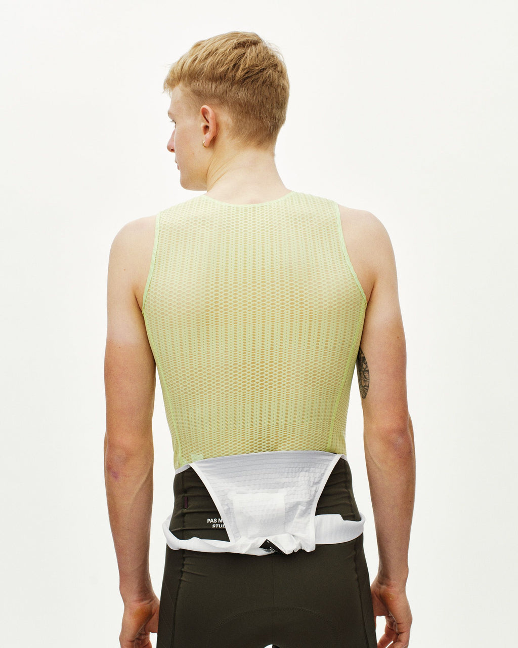 Mechanism Pro Sleeveless Baselayer - Wasabi Green