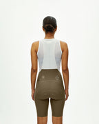 Women's T.K.O. Essential Light Cargo Bibs - Dark Stone
