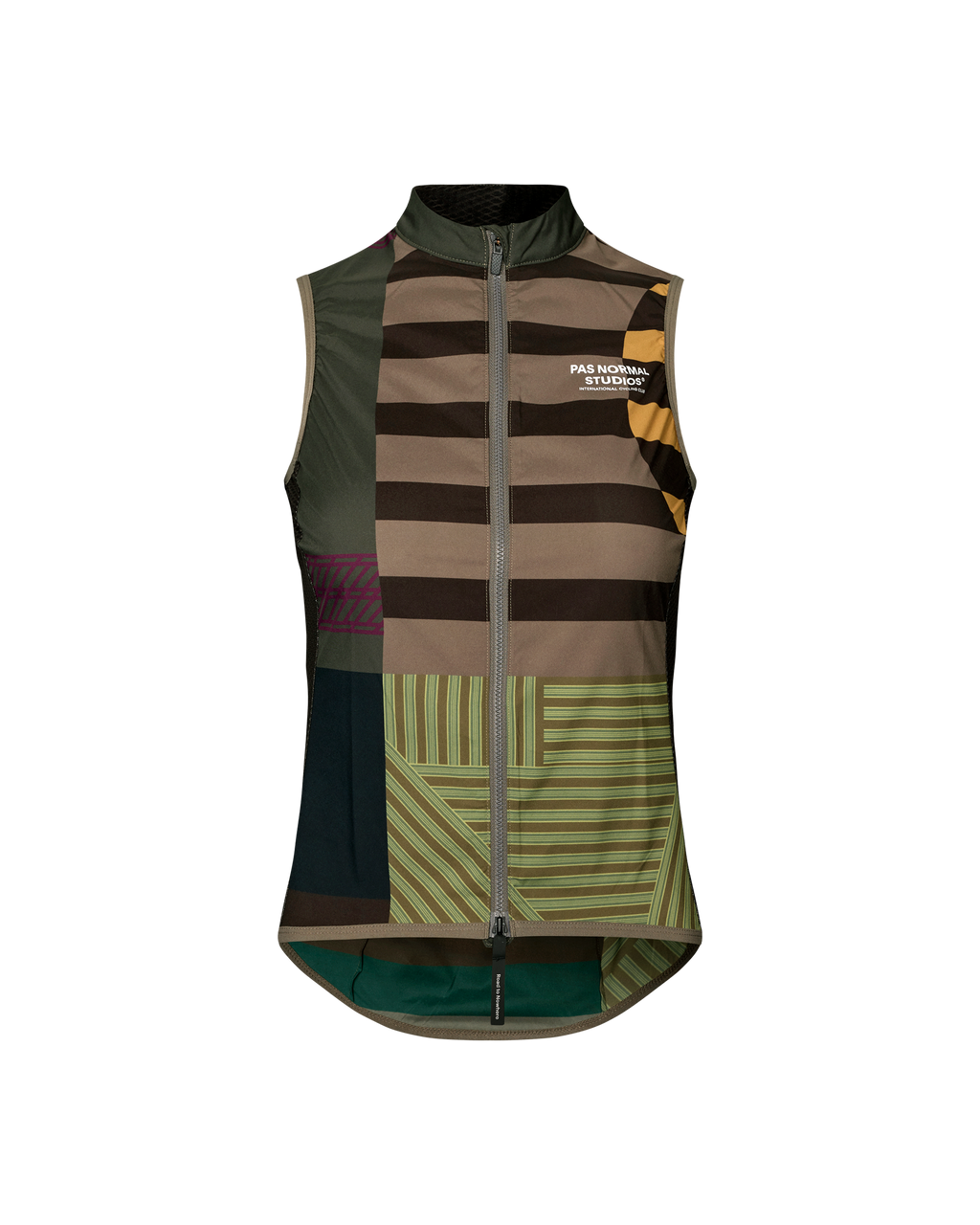 Women's Mechanism Stow Away Gilet - AOP International Earth