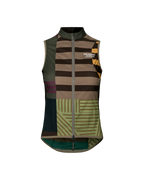 Women's Mechanism Stow Away Gilet - AOP International Earth