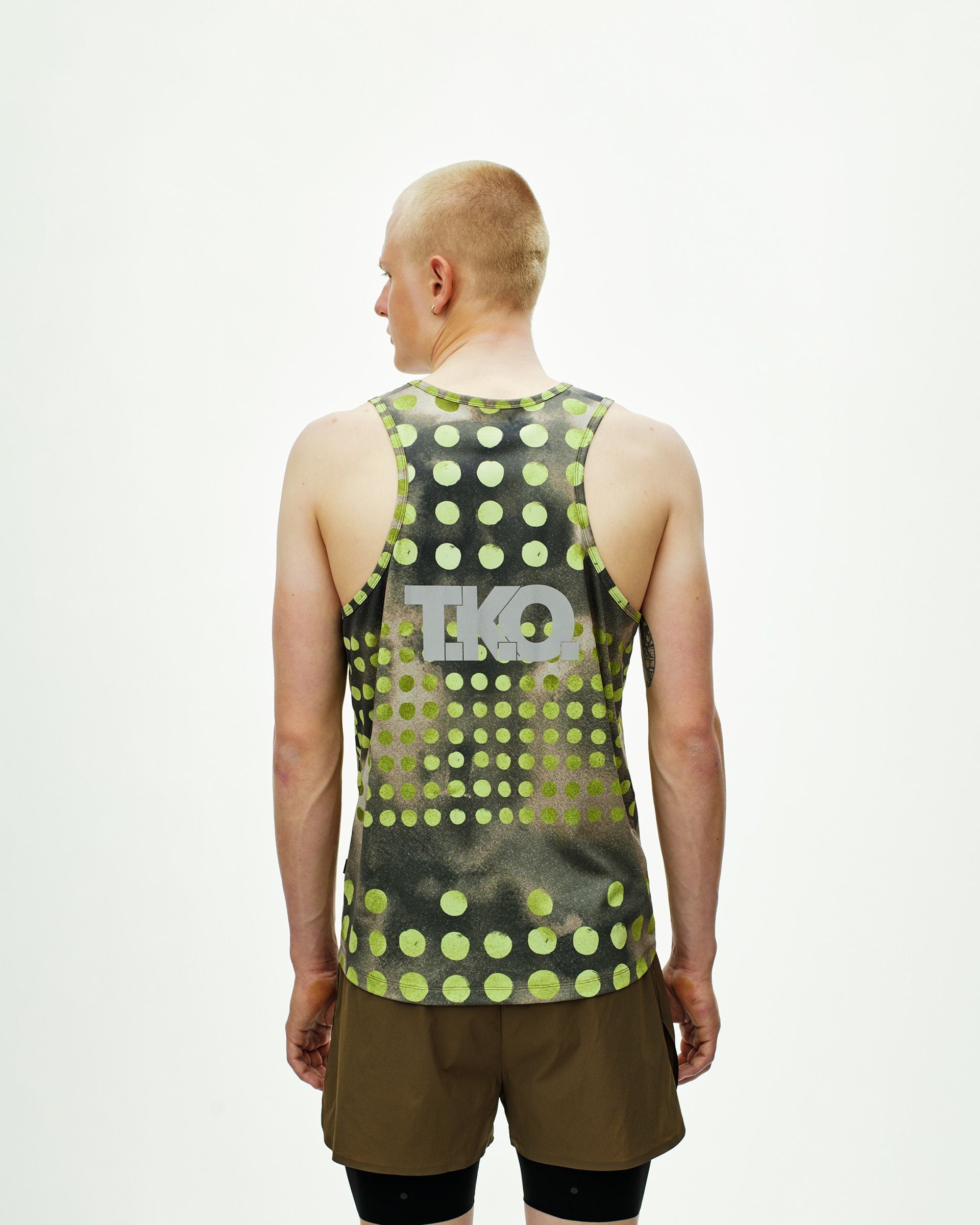 T.K.O. Balance Singlet - T.K.O. Moss Green