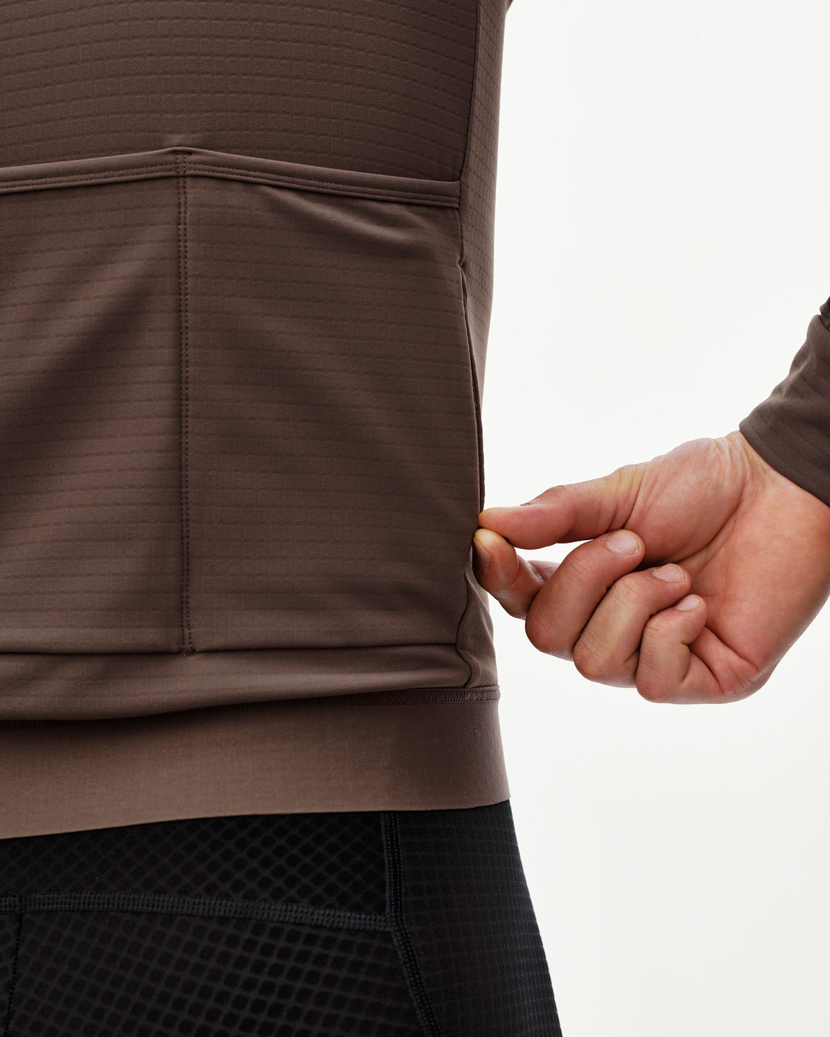 Essential Long Sleeve Jersey - Dusty Plum