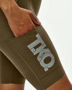Women's T.K.O. Essential Light Cargo Bibs - Dark Stone