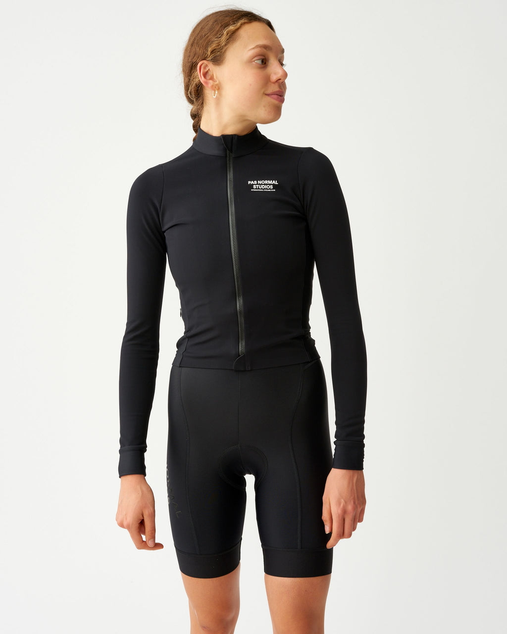 Women's Mechanism Long Sleeve Jersey - Black
