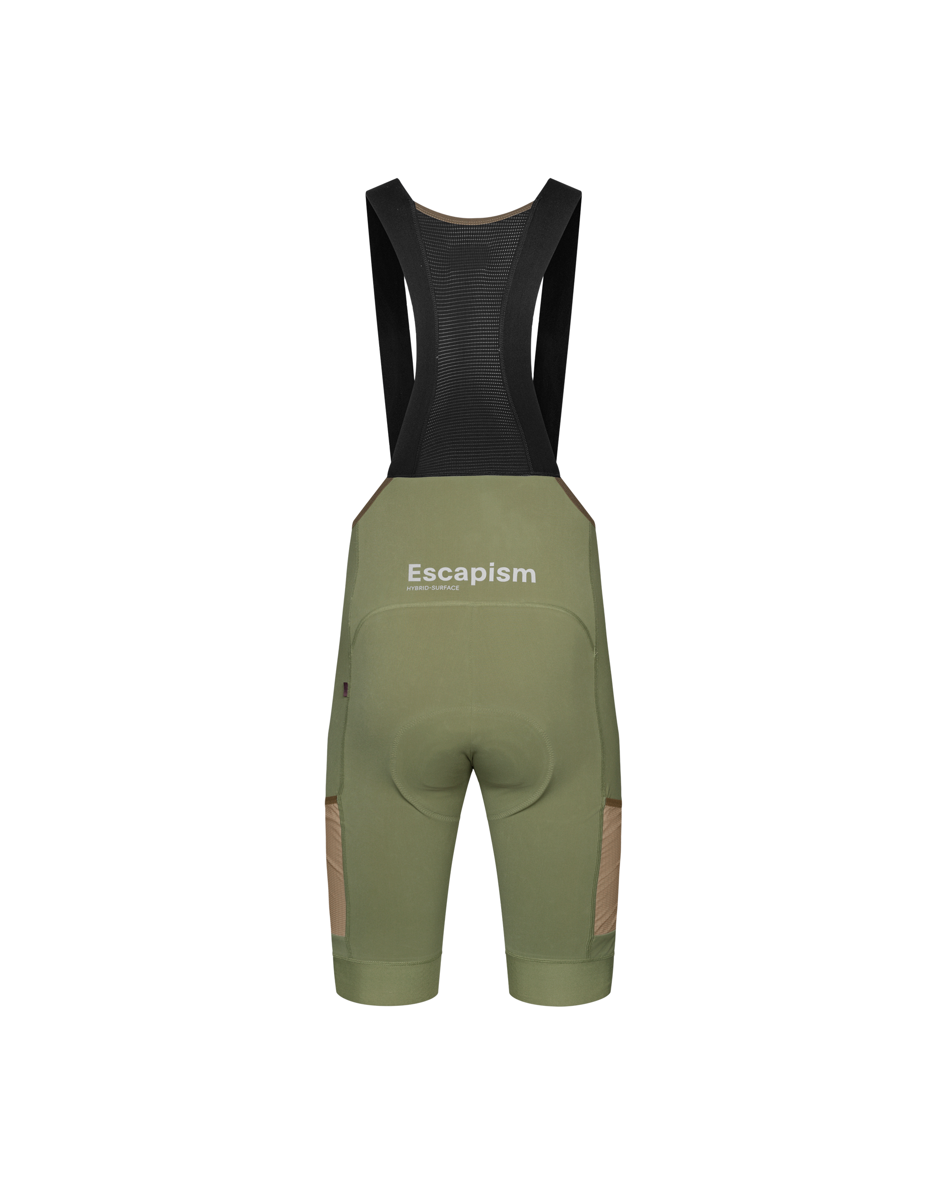 Escapism Cargo Bibs - Light Olive