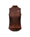 Women's Mechanism Stow Away Gilet - AOP Light brown