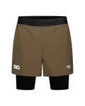 T.K.O. Balance 2-in-1 Shorts - Dark Stone