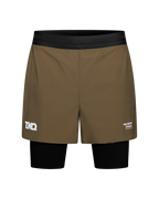 T.K.O. Balance 2-in-1 Shorts - Dark Stone
