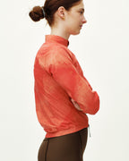 Women's Mechanism Stow Away Jacket - AOP Hibiscus Orange