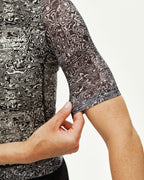 Women's Essential Light Jersey - AOP Grain Off White