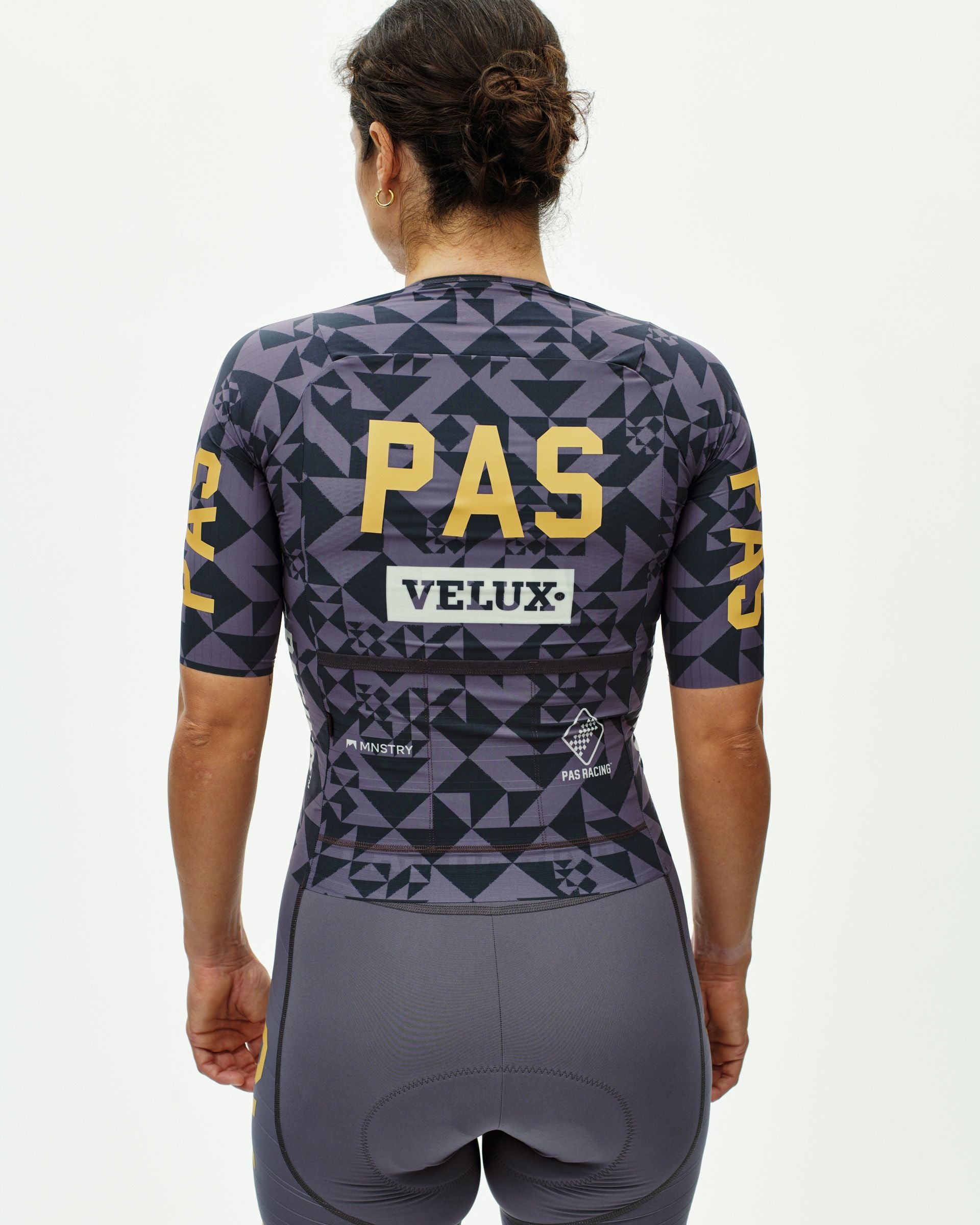 Women's PAS Racing Mechanism Pro Jersey - AOP Origami Grey