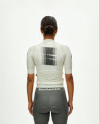 Women's Mechanism Logo Jersey - AOP RTN Off White