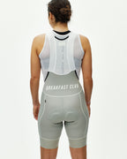 Women's Breakfast Club Mechanism Bibs - Light Grey