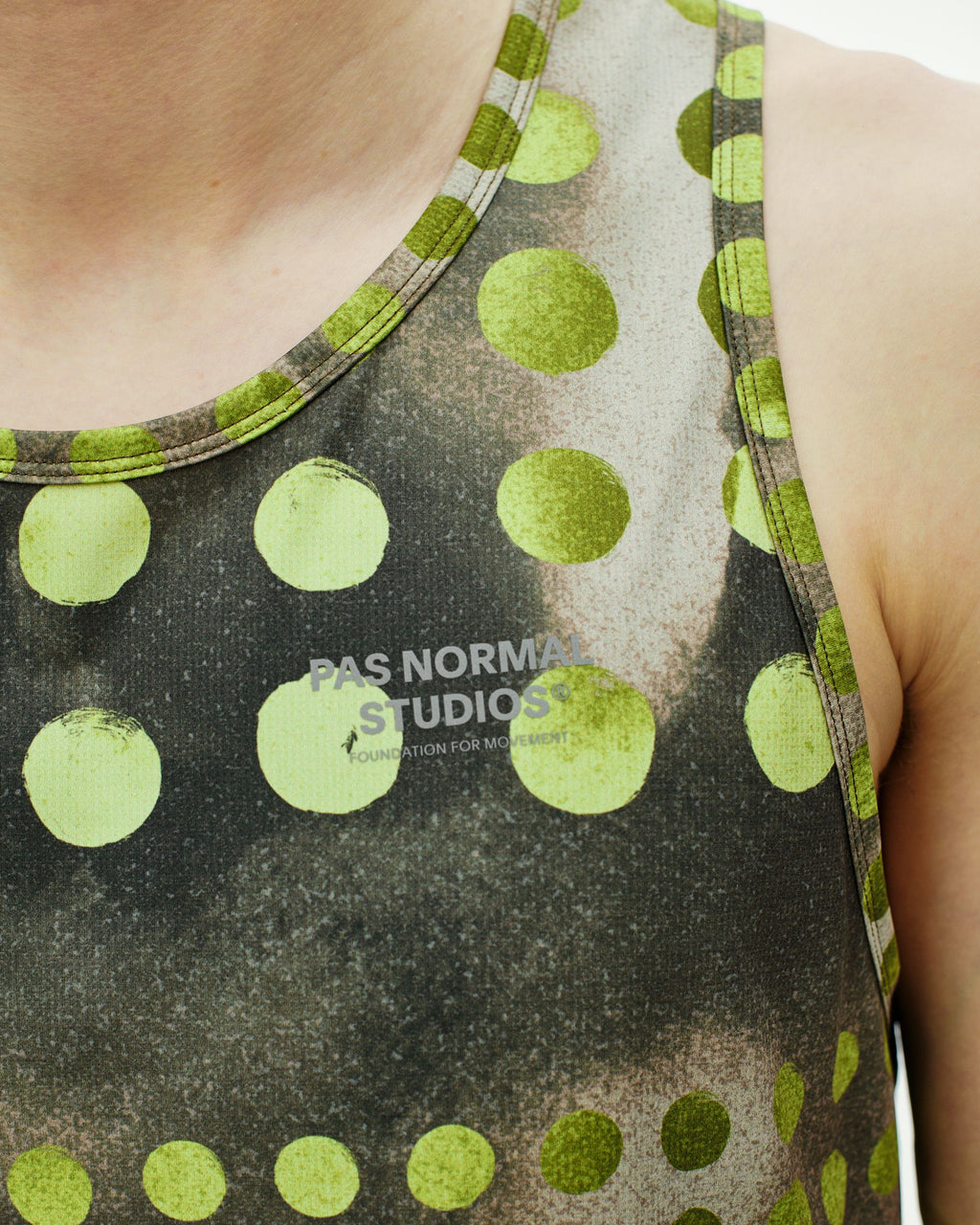 T.K.O. Balance Singlet - T.K.O. Moss Green