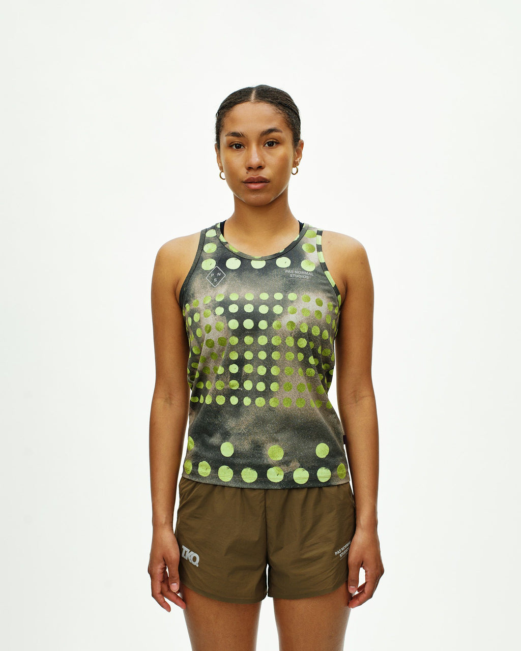 Women's T.K.O. Balance Singlet - T.K.O. Moss Green